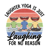 Design di meditazione della risata per un allenamento di yoga della risata
