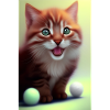 Petit bébé chat mignon