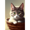 Mignon bébé chat