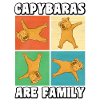 Capybaras are family