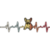 French Bulldog Heartbeat
