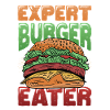 Expert Burger Eater Cheeseburger