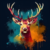 Deer artistic