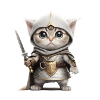 Knight as Cat