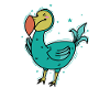 Dodo Bird from Mauritius
