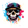 Rue urbaine Skull et Splash