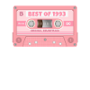 Best Of 1993 Mixtape Retro Cassette Birthday