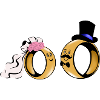 Bridal Rings Duo Love