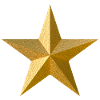 Goldener Stern 3D