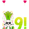 Hurra der Lauch wird 9