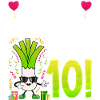 Hurra der Lauch wird 10