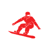 Snowboard Spruch für Snowboarder