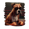 Boxer Dog Proprietario Dog Dogs Dog Breed Boxer