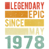 Birthday May 1978 Legendary epic