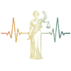Heartbeat Justitia- Law Lawyer Judge