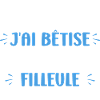Je peux pas j'ai bêtise avec ma filleule
