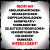 vermeide schlechtes