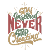 Never Stop Creating, Retro Style
