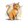 Cute Cat Cartoon