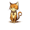 Cute Cat Cartoon