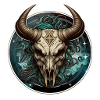 Skeleton bull
