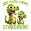 Storebror dinosaur snart dinosaurer jeg skal være