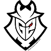 G2 Esports Logo Noir Lignes