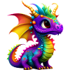 Cute little dragon