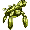 Video Game 8 Bit Turtle