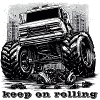 Monstertruck keep on rolling