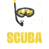 Freediver Scuba Diver Design