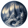Ghost mountain with monstrosity