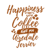 Coffee Airedale-terrier lover