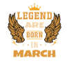 Légend née en Mars