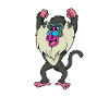 Kawaii Mandrill