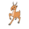 Kawaii Saiga Antelope