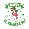 St Patrick’s Flamingo - Bonne Saint-Patrick
