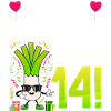 Hurra der Lauch wird 14