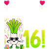 Hurra der Lauch wird 16