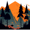 Simple landscape