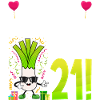 Hurra der Lauch wird 21
