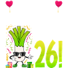 Hurra der Lauch wird 26