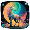 Fantasie Einhorn mystisch