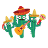 cactus family,Mexico,Mexican,Mariachi