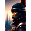 Futuristic Samurai