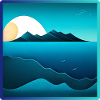 La mer tranquille