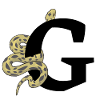 Letter g snake