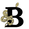 Letter b snake