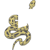 Letter e snake