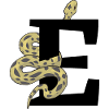 Letter e snake